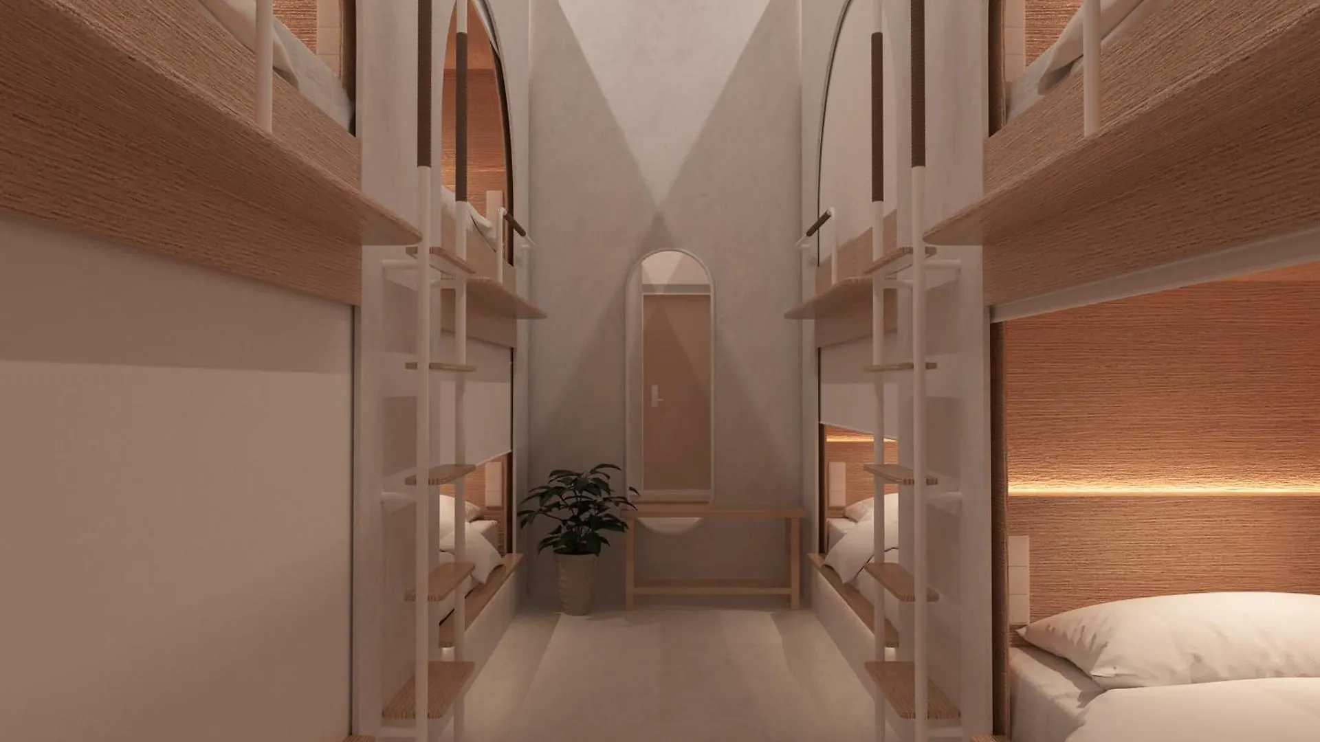 Hôtel capsule Literal Hotel Málaga Espagne